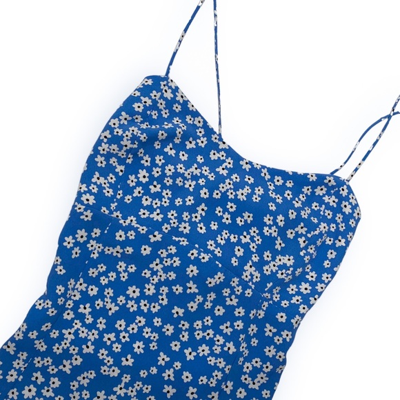 ZARA Mini Daisy Dress, Racer Back, Zipper - Picture 2 of 7